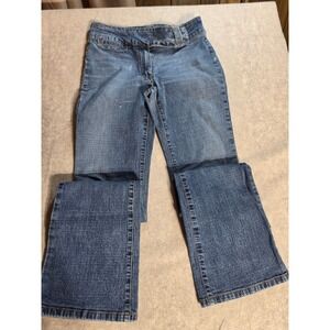 Rampage Clothing Company Blue Bootcut Jeans Wide Waistband Size 11 Vintage Y2K